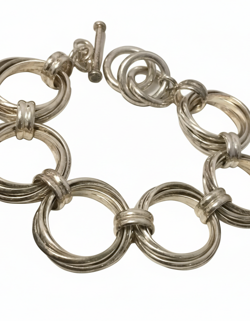 Load image into Gallery viewer, Pre-Owned Silpada Sterling Silver Link Bracelet - Retired Design
